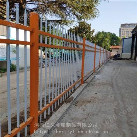 烤漆锌钢护栏 市政防护网 铁艺护栏网 小区围墙锌钢护栏