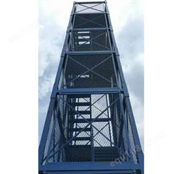 聚力 安全梯笼  施工地铁建筑安全梯笼 香蕉式安全爬梯梯笼 钢结构安全爬梯厂家 