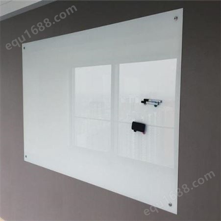 郑州现货钢化磁性玻璃白板 移动支架玻璃白板 异形玻璃白板推拉玻璃白板