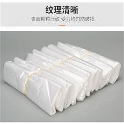 手提方便袋批发 食品级塑料袋定制 白色外卖打包袋透明 青岛英贝包装