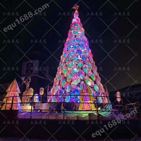 大型豪华led圣诞树 _户外创意大圣诞树 大型框架圣诞树_欢迎下单
