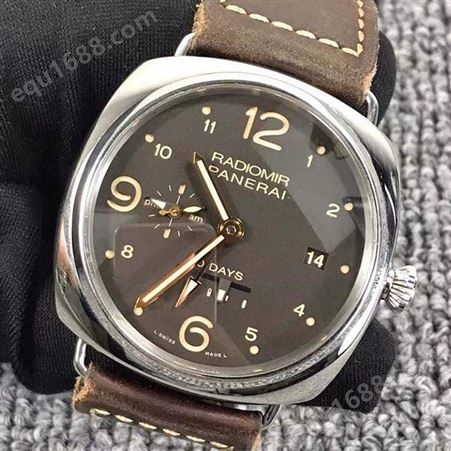 奢华尚品-沛纳海-RADIOMIR系列PAM00391腕表-大全套配件-精钢表壳-沛纳海二手手表鉴定