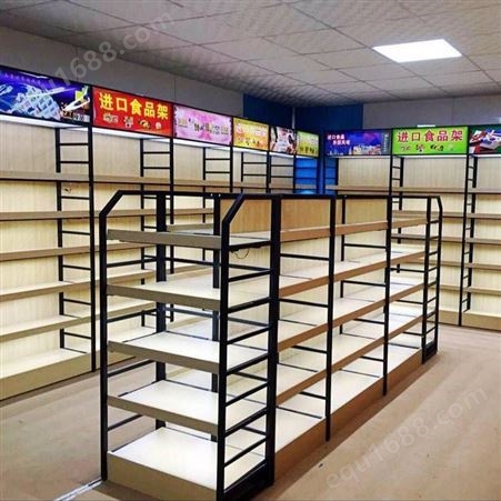 宁夏 超市货架 多层零食展示柜 方元浩宇 