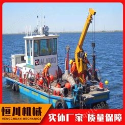 恒川机械 大型挖泥船工作效率高 内河航道清淤设备性能稳定
