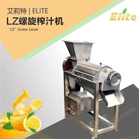 艾莉特苹果破碎螺旋榨汁设备 全自动榨汁机 大型工业可定制果蔬榨汁机