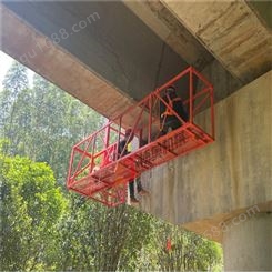 桥梁雨水管安装施工设备 自带旋转功能 博奥MU46 荷载大