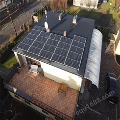 8kW家用光伏发电 光伏电站 别墅屋顶并网发电 光伏投资