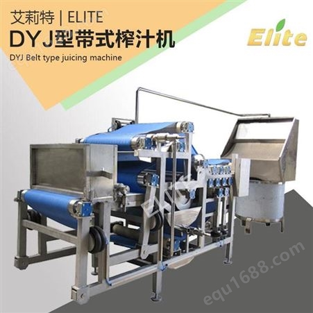  全自动蔬果榨汁机 DYJ型带式榨汁机 大型工业不锈钢榨汁机 艾莉特