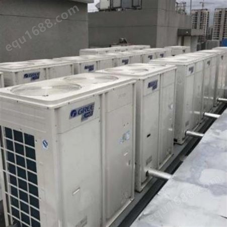 盐城地区回收格力风冷热泵130模块机 风冷热泵型空调回收