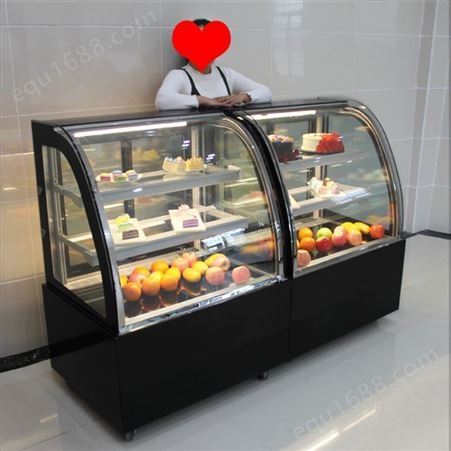 特锐德不锈钢 多功能 风冷蛋糕展示柜 烘焙店保鲜柜 冷藏柜