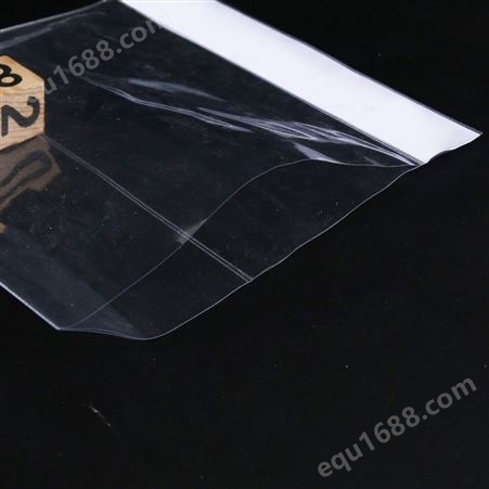 厂家定可制纸制卡头透明PVC三层热压文件塑料包装袋 一件代发