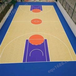 厂家供应硅PU场地 河北铭硕体育 硅PU篮球场地 欢迎