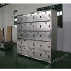 天津不锈钢鞋柜厂家华奥西生产带密码锁置物柜
