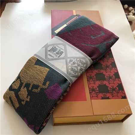 海南民族风特色礼品纪念品 针织羊绒围巾 海木纺 厂家直供
