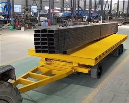 50吨平板拖车 牵引平板车 山东德沃 支持定制