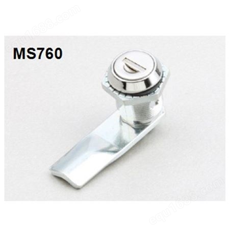 MS760工业柜门圆柱锁 回转直角锁电气柜门锁 LED灯箱锁,通信箱锁