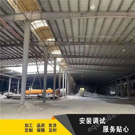 钢结构厂房鲁新设计出售二手钢结构厂房车间行车房建设