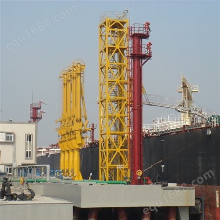 港口码头船用定制登船梯 旋转、立柱式岸梯梯 登船踏步梯工厂