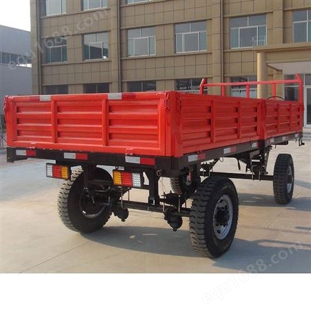 农用拖斗拖车1-10吨配套拖拉机手扶拖拉机厂家生产拖斗平板车