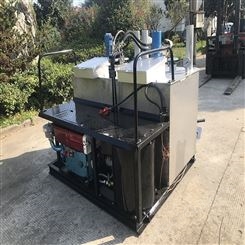 冀探机械 车载式热熔釜 道路划线涂料融化机 JT-1200