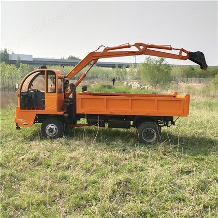 车载式钩机 10吨车载是农用挖掘机 下葬车带挖机一体的车可定做