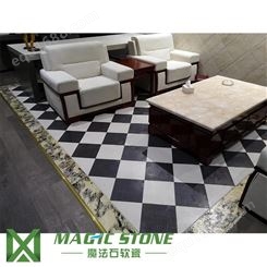 广东魔法石软瓷砖地面装饰新材料柔性饰面砖防滑耐磨设计师热爱品质可靠