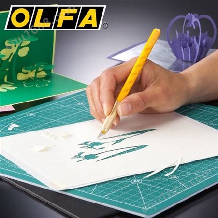 日本原装OLFA细致美工用雕刻刀笔刀AK-1