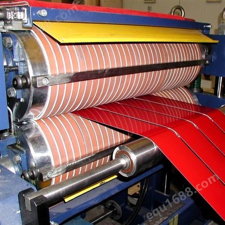 日本分条机纵剪机组冷轧纵剪张力机压料台张力皮带