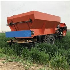 农用三轮撒肥车 干湿粪肥绞龙圆盘式撒粪车 2FGBS-1500施肥机械