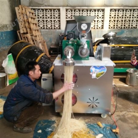 勒克斯 能量小 免搓洗粉条机 玉米米线机 米线机米线机