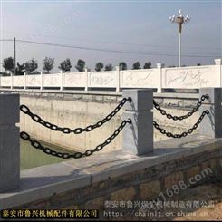 济宁供货 护栏链条 桥梁钢链 6mm-18粗公园护栏铁链 厂商