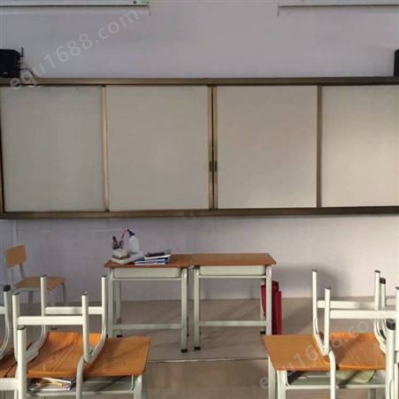 厂家供应广西学校教学黑板、加厚型易写易擦无尘黑板绿板