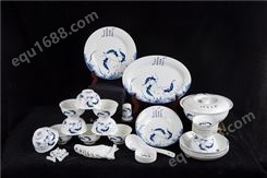 定制陶瓷礼品  盖碗茶壶茶杯供应 功夫茶具带盖泡茶碗 盛容