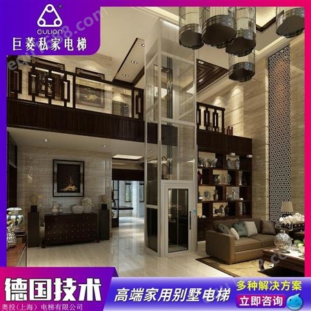 别墅电梯 装6层家用别墅电梯价格 Gulion/巨菱 优惠优质