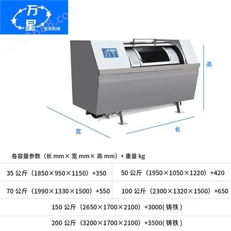辽宁70kg卧式工业洗衣机XGP  卧式工业洗衣机XGP全国销售
