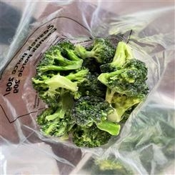 绿拓有机花菜切段西兰花 新鲜成品绿菜花冷藏储存