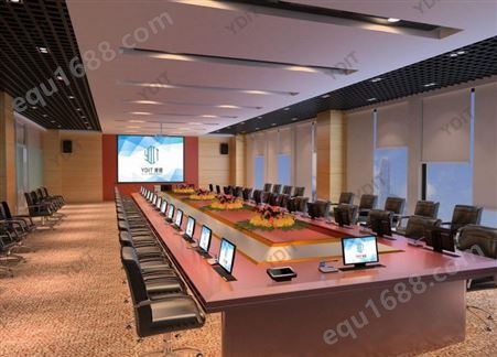 高清会议视频系统 可提供定制性方案 实现会议管理的主体