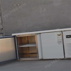 1.5米卧式保鲜工作台 单温冷藏保鲜工作台 洛阳平冷操作台