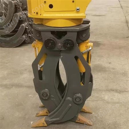 金耀 75挖掘机抓木器 性能稳定的液压旋转抓钢机安装方法