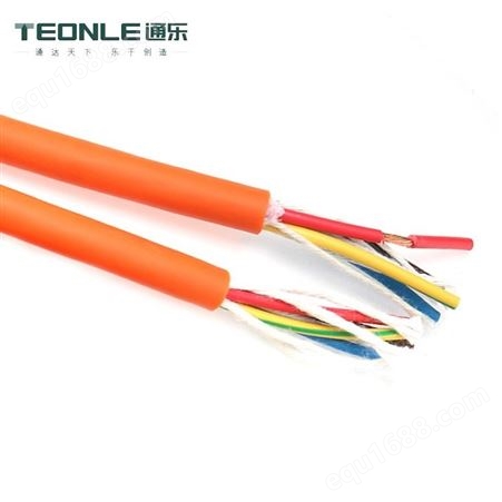 高柔性拖链电缆PUR电缆防水耐酸碱抗UV耐油电缆