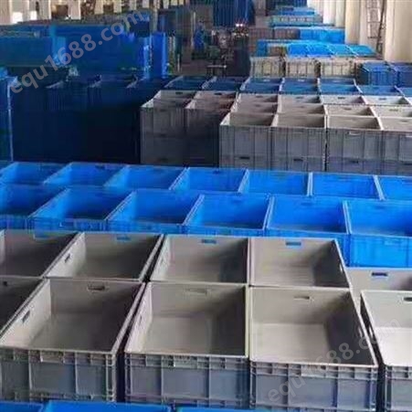 供应 黑色防静电塑料箱 EU欧标物流箱 黑色导电箱