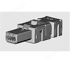TE   2013595-1 模块式连接器/以太网连接器 Mini I/O Plug Kit Type I, Black Latch