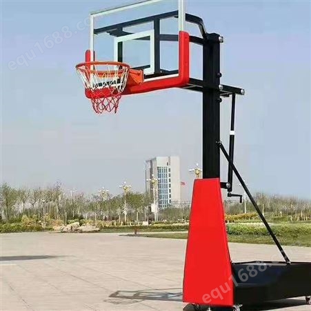 可移动升降篮球架 移动升降篮球架出售 鸿福 儿童升降篮球架 生产加工