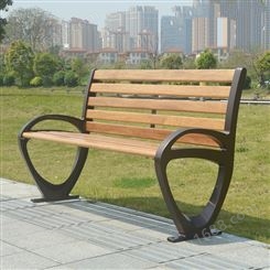广州舒纳和现货供应定制户外公园椅 防腐木公园椅 小区公园座椅 防腐防晒
