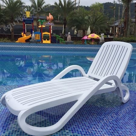 沈阳舒纳和JK01塑料 游泳池躺椅酒店泳池躺椅户外沙滩躺椅