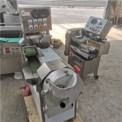 回收切菜机 中国台湾产双头切菜机切丁机 二手多功能切菜机