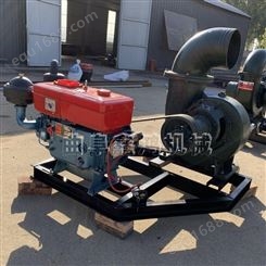 农用高压汽油离心泵 便携式柴油自吸泵 6寸柴油离心泵