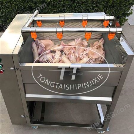 猪蹄猪头清洗机 洗猪头猪蹄毛刷清洗机