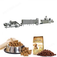 狗粮加工设备 狗粮生产线 泰诺全自动宠物食品机械
