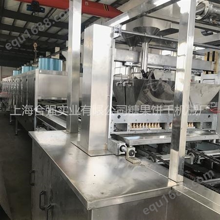 上海合强糖果浇注机生产厂家 润喉硬糖浇注生产线 茶糖成型设备 接受非标定制